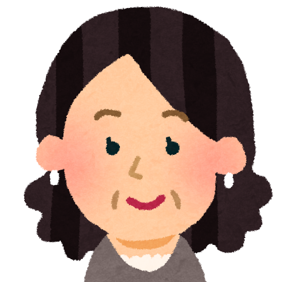 おばさん イラスト 無料詳細 5位