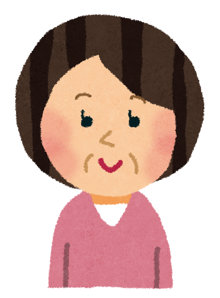 おばさん イラスト 無料詳細 7位