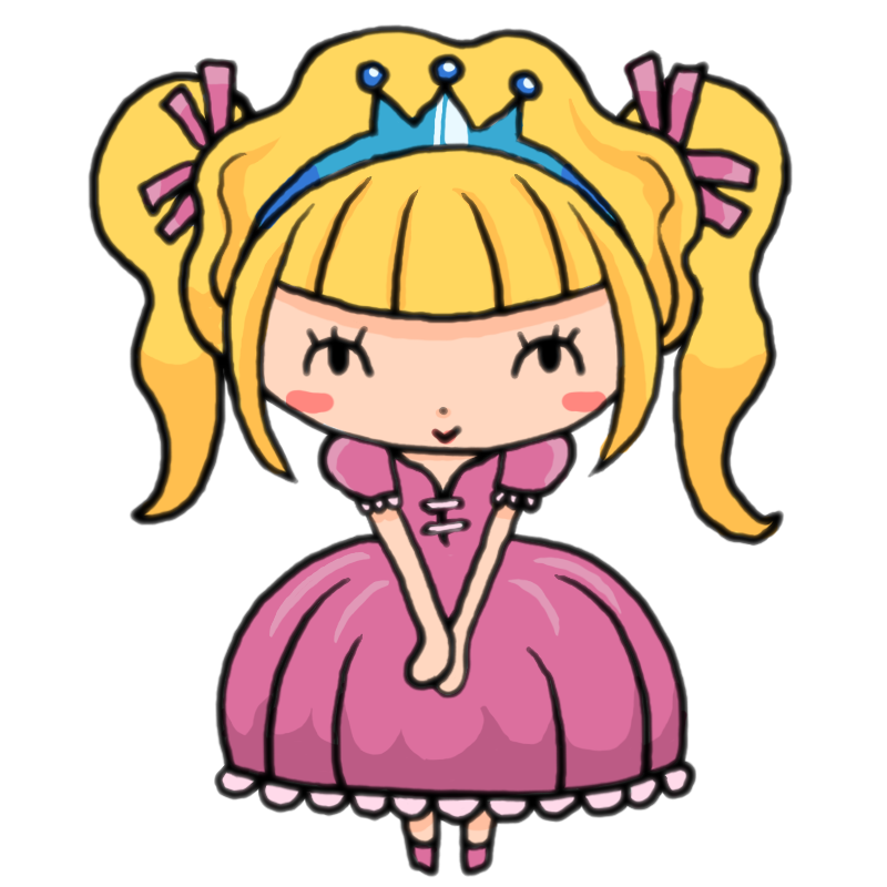 お嬢様 イラスト かわいい詳細 9位