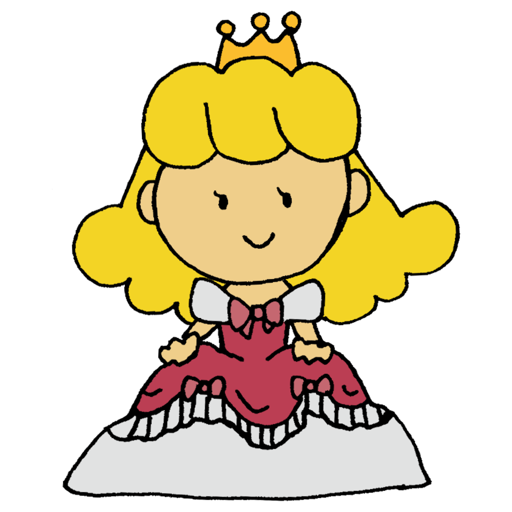 お嬢様 イラスト かわいい詳細 3位