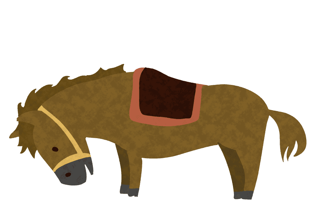 かっこいい カッコイイ 馬 イラスト詳細 2位