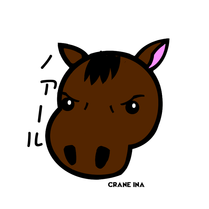 かっこいい カッコイイ 馬 イラスト詳細 12位