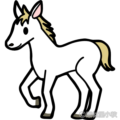 かっこいい カッコイイ 馬 イラスト詳細 13位