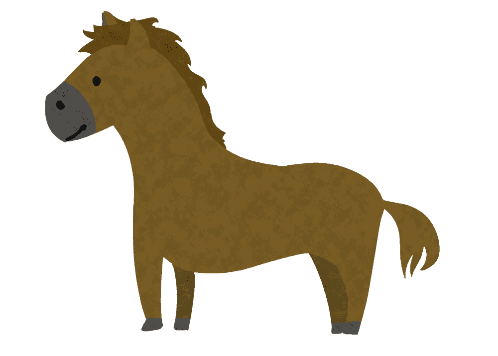 かっこいい カッコイイ 馬 イラスト詳細 4位