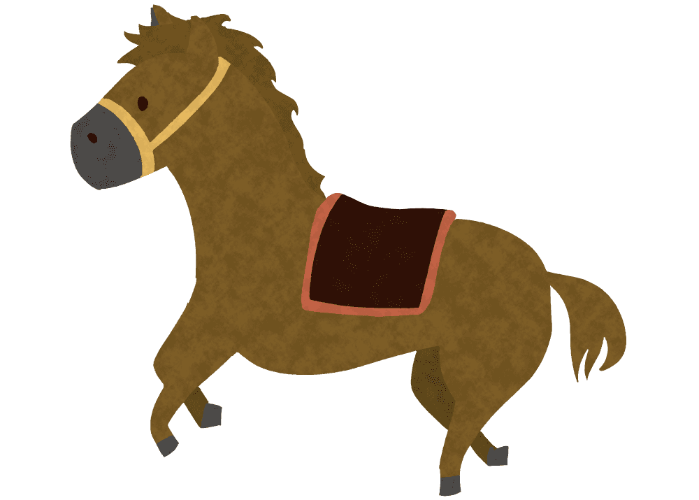 かっこいい カッコイイ 馬 イラスト詳細 5位