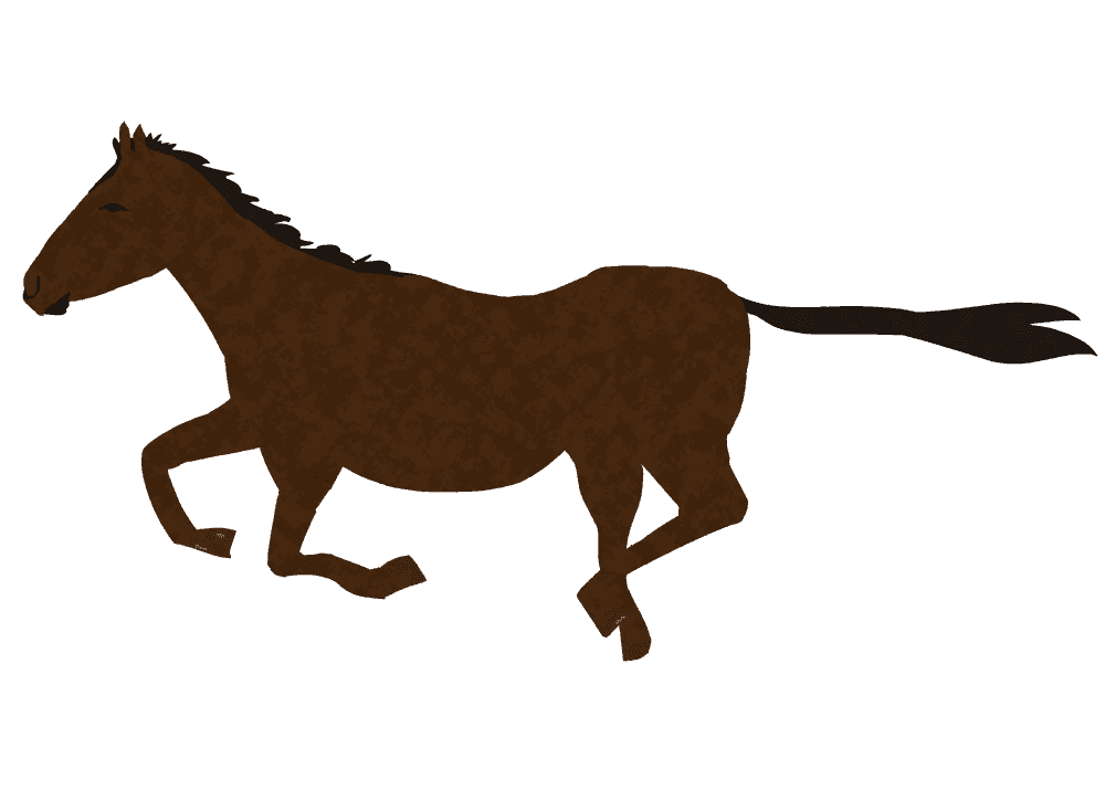 かっこいい カッコイイ 馬 イラスト詳細 6位