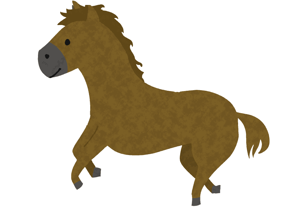 かっこいい カッコイイ 馬 イラスト詳細 7位