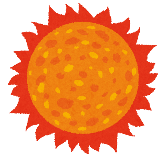 かっこいい 太陽 イラスト詳細 11位
