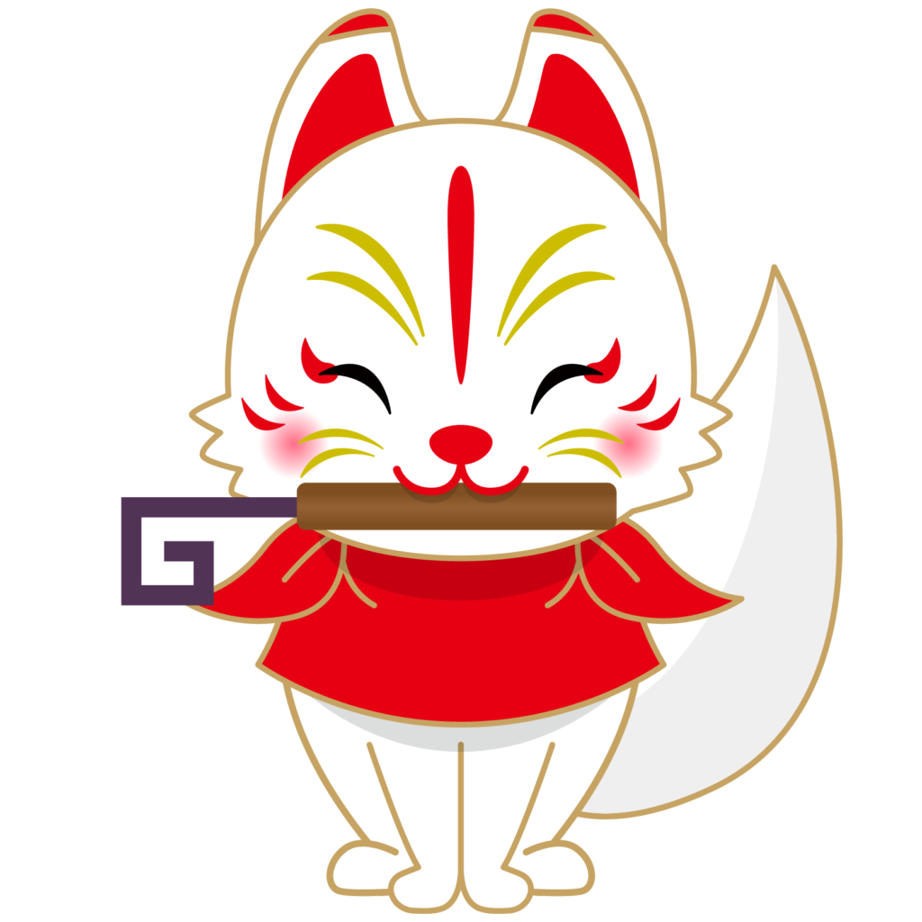 かっこいい 狐 イラスト詳細 7位