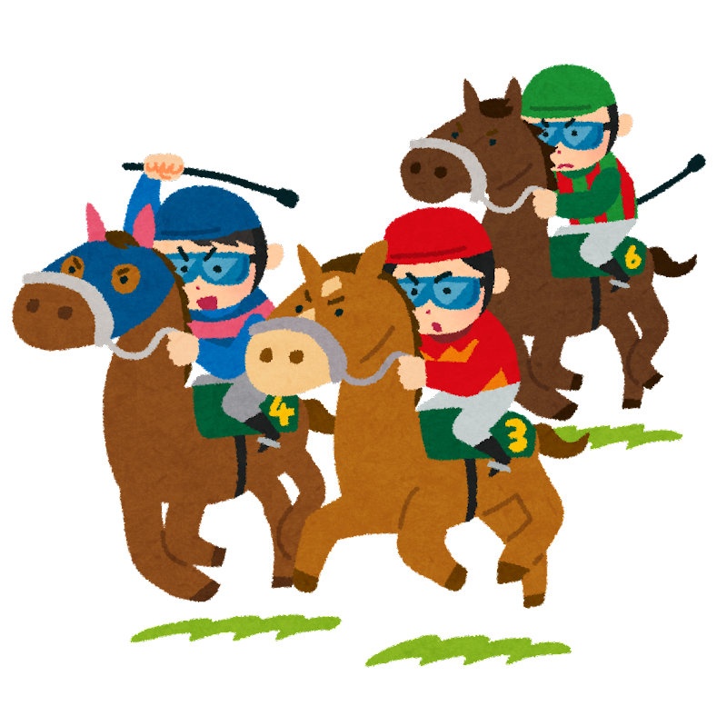 かっこいい 競馬 イラスト詳細 8位