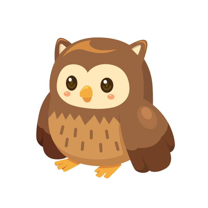 かわいい おしゃれ フクロウ イラスト詳細 10位