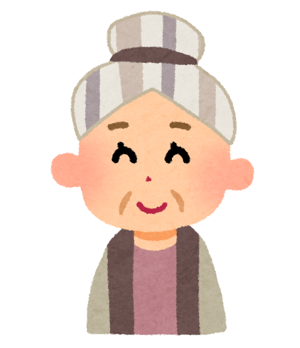 かわいい おばあちゃん イラスト - KibrisPDR