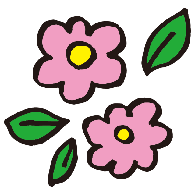かわいい お花 イラスト詳細 8位