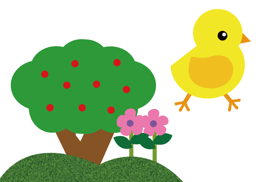 かわいい かくれんぼ イラスト詳細 2位