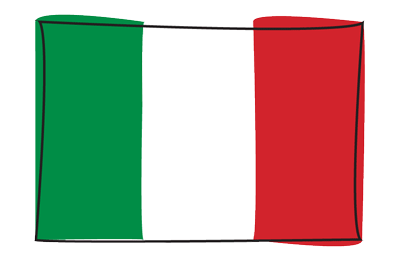 かわいい イタリア イラスト詳細 4位