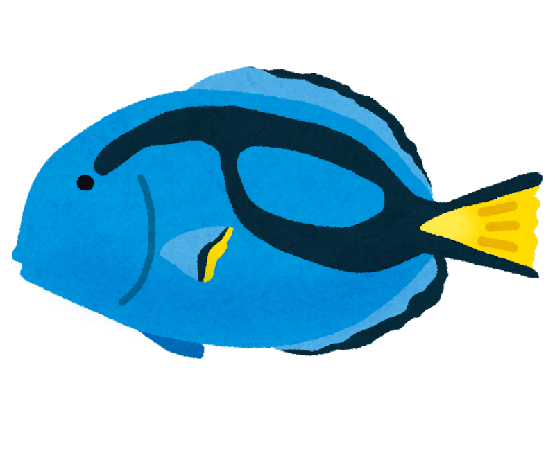 かわいい イラスト 魚詳細 2位