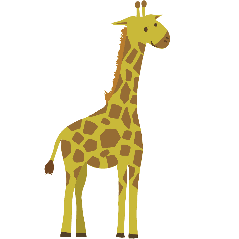 かわいい キリン イラスト詳細 2位