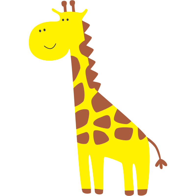 かわいい キリン イラスト詳細 3位