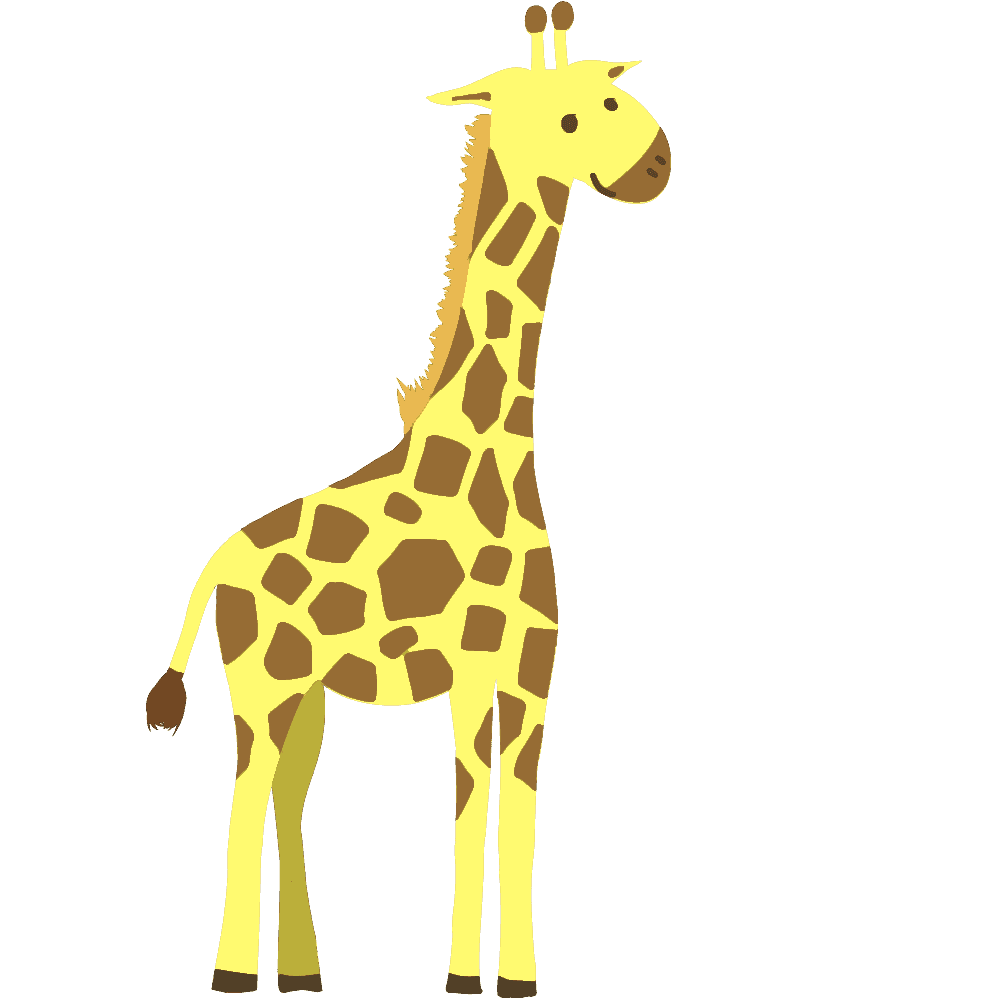 かわいい キリン イラスト詳細 4位