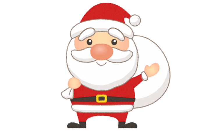 かわいい クリスマス サンタ イラスト詳細 10位