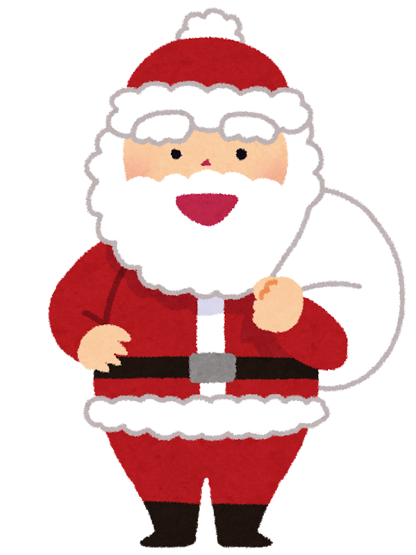 かわいい クリスマス サンタ イラスト詳細 7位