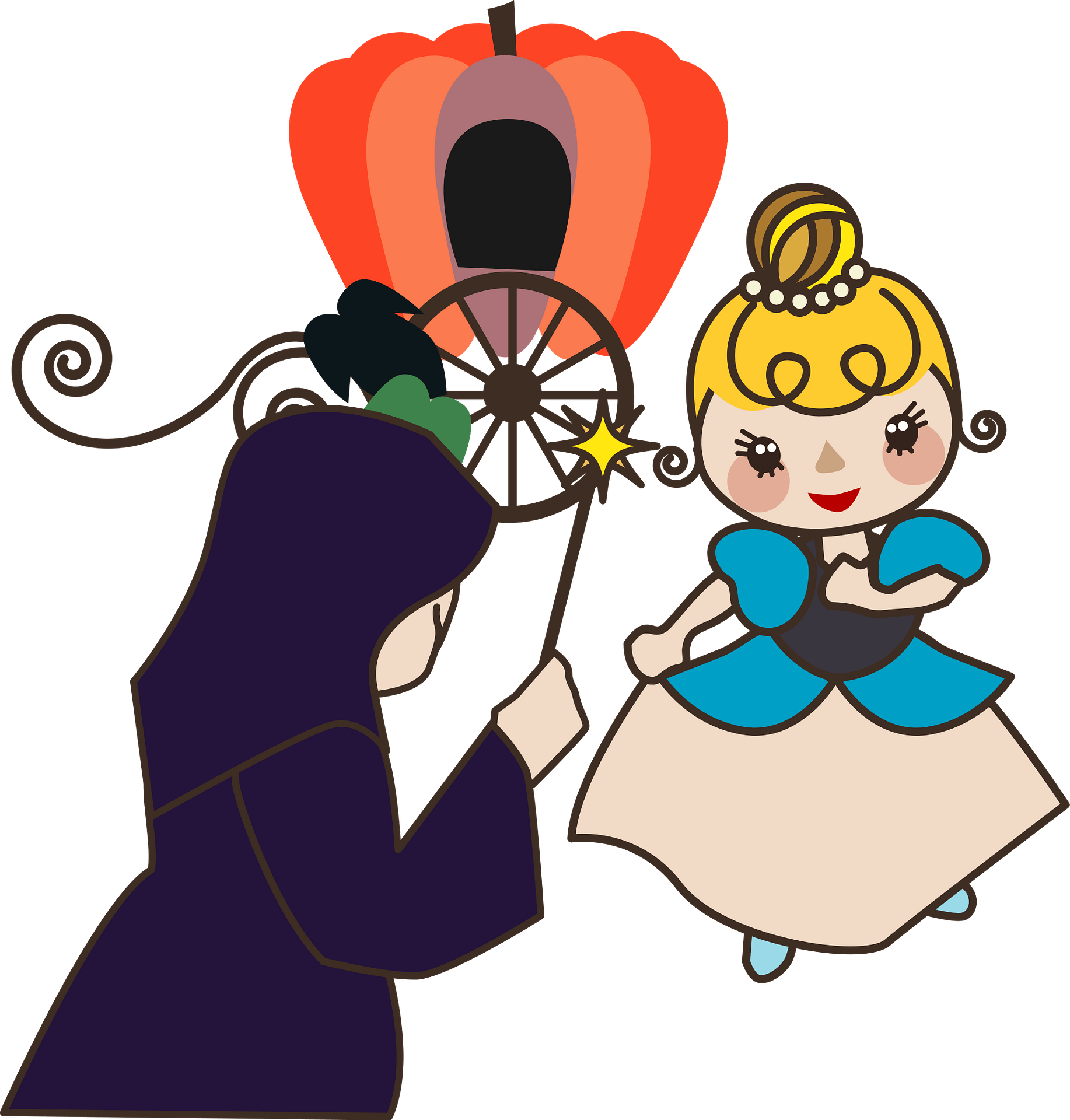 かわいい シンデレラ イラスト詳細 13位