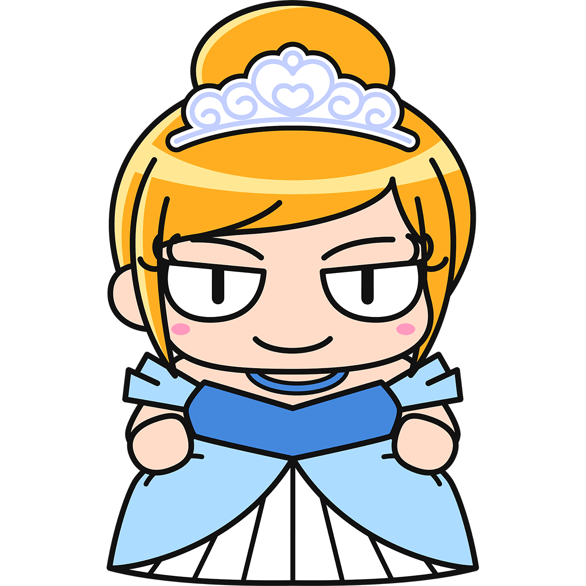かわいい シンデレラ イラスト詳細 10位