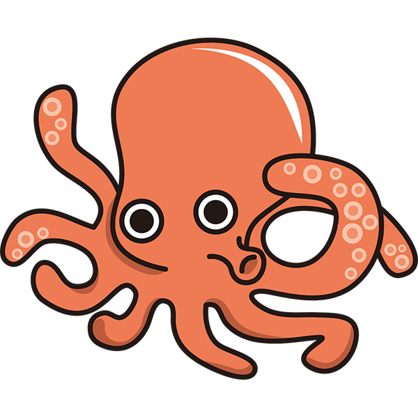 かわいい タコ の 絵詳細 9位