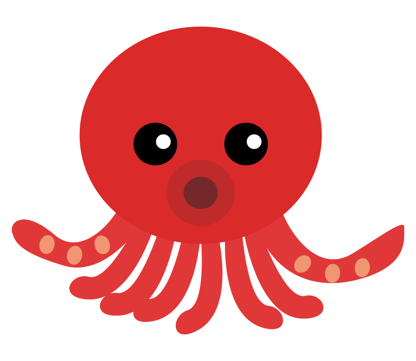 かわいい タコ イラスト詳細 11位