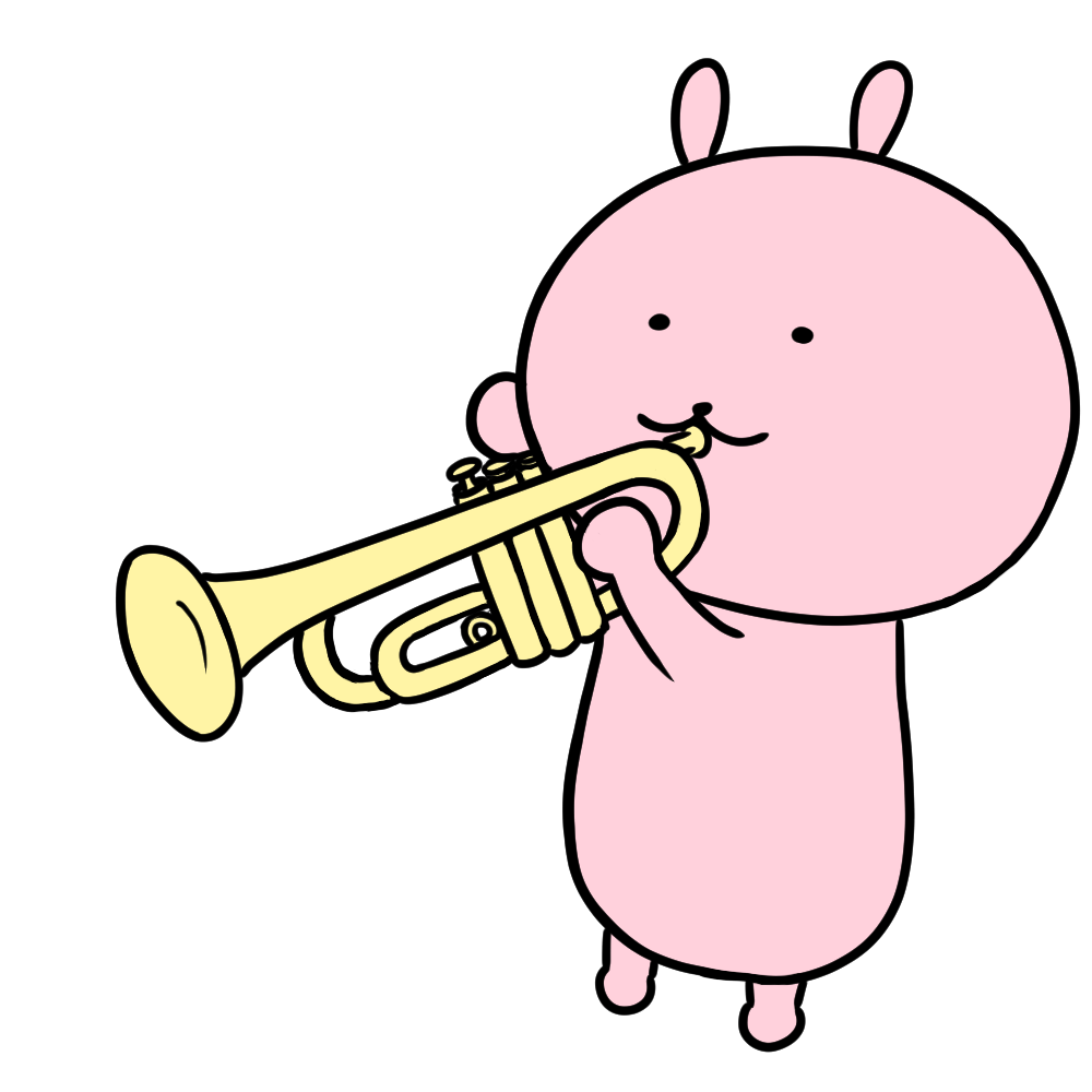 かわいい トランペット イラスト詳細 8位
