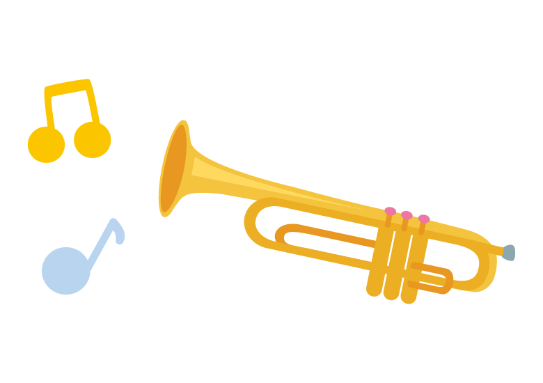 かわいい トランペット イラスト - KibrisPDR