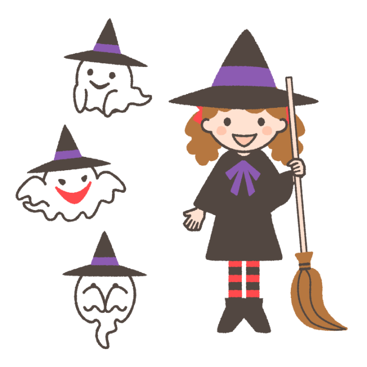 かわいい ハロウィン イラスト詳細 9位
