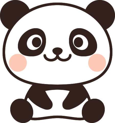 かわいい パンダ イラスト詳細 2位