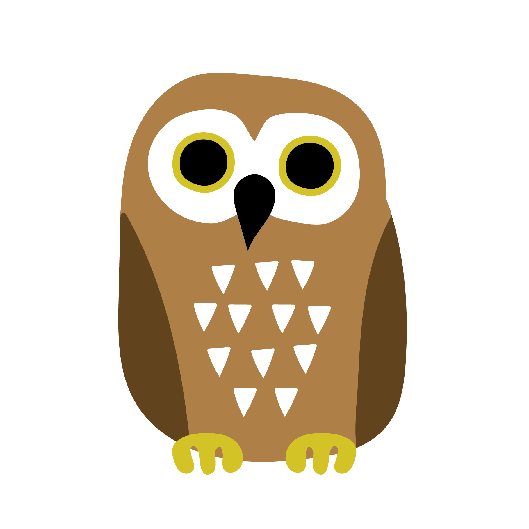 かわいい フクロウ イラスト詳細 4位