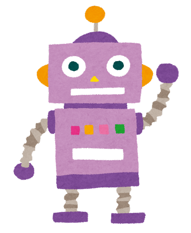 かわいい ロボット イラスト詳細 2位