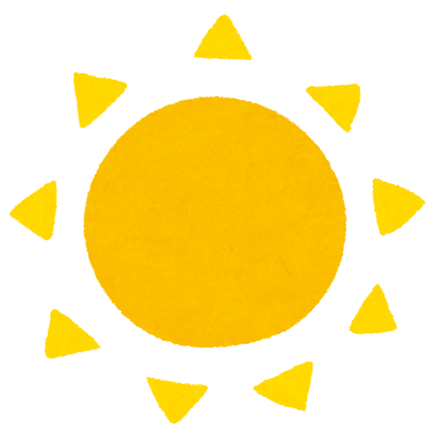 かわいい 太陽 イラスト詳細 7位
