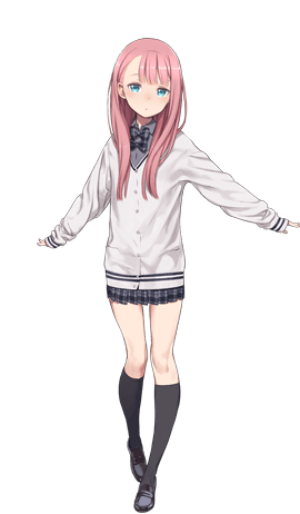 かわいい 女の子 イラスト 全身詳細 14位