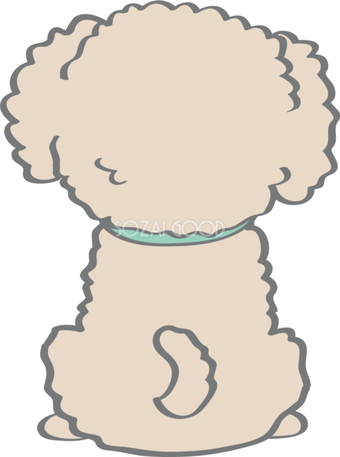 かわいい 後ろ姿 イラスト詳細 4位
