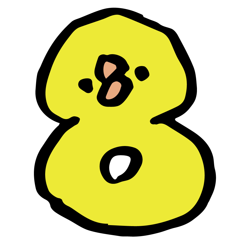 かわいい 数字 イラスト詳細 3位
