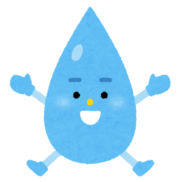 かわいい 水しぶき イラスト詳細 5位