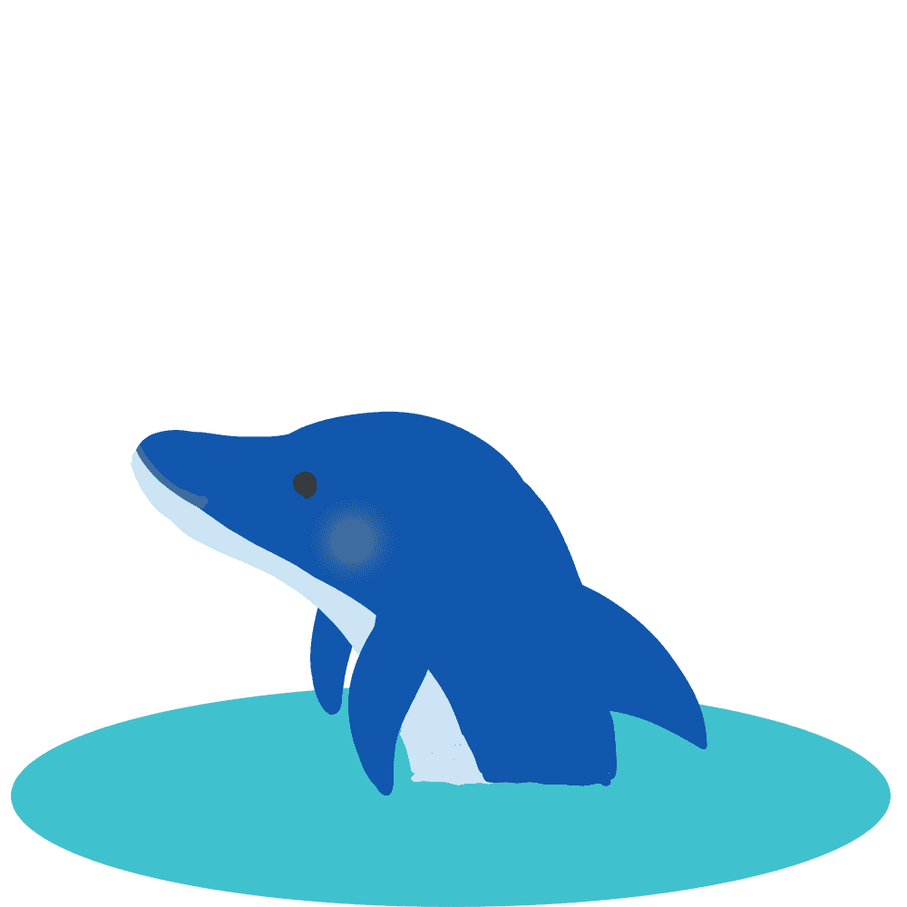 かわいい 海 イルカ イラスト詳細 5位