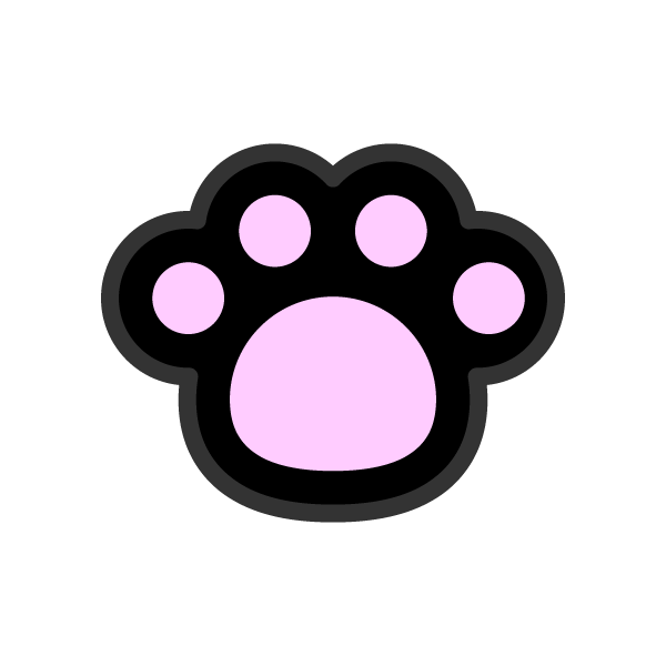 かわいい 肉 球 イラスト詳細 2位