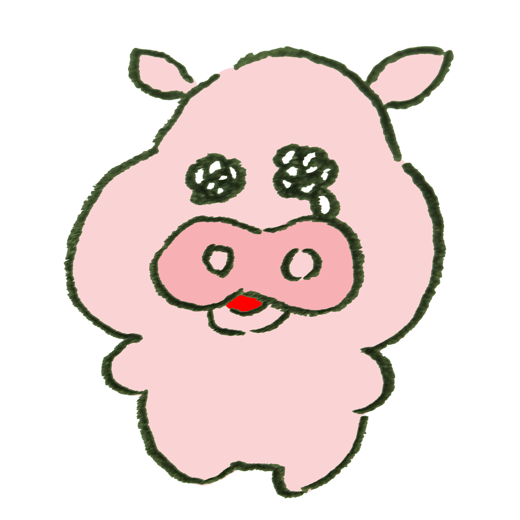 かわいい 豚 イラスト - KibrisPDR