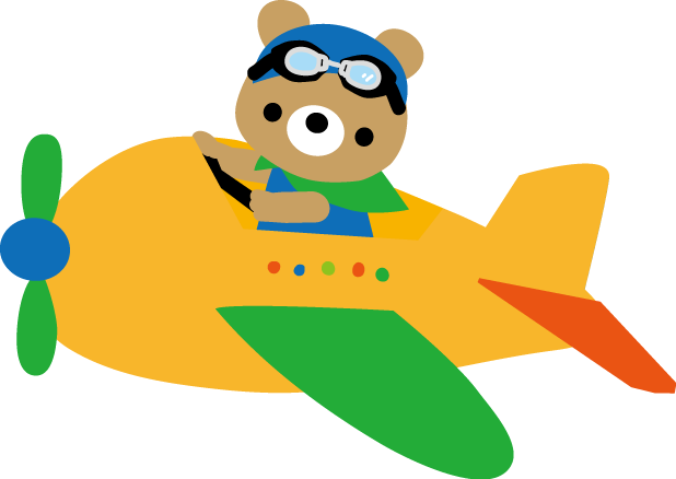 かわいい 飛行機 イラスト詳細 3位