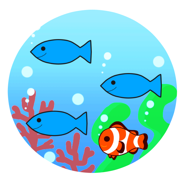 かわいい 魚 イラスト詳細 7位