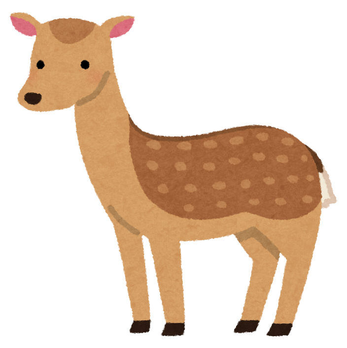 かわいい 鹿 イラスト詳細 9位