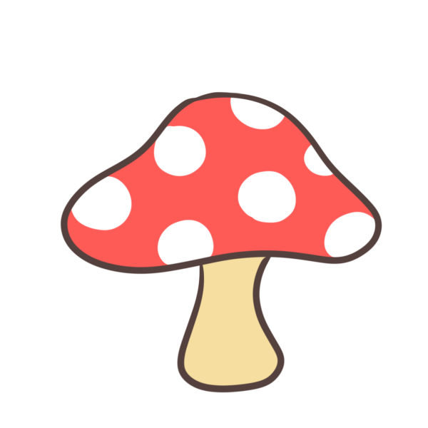 きのこ イラスト かわいい詳細 9位