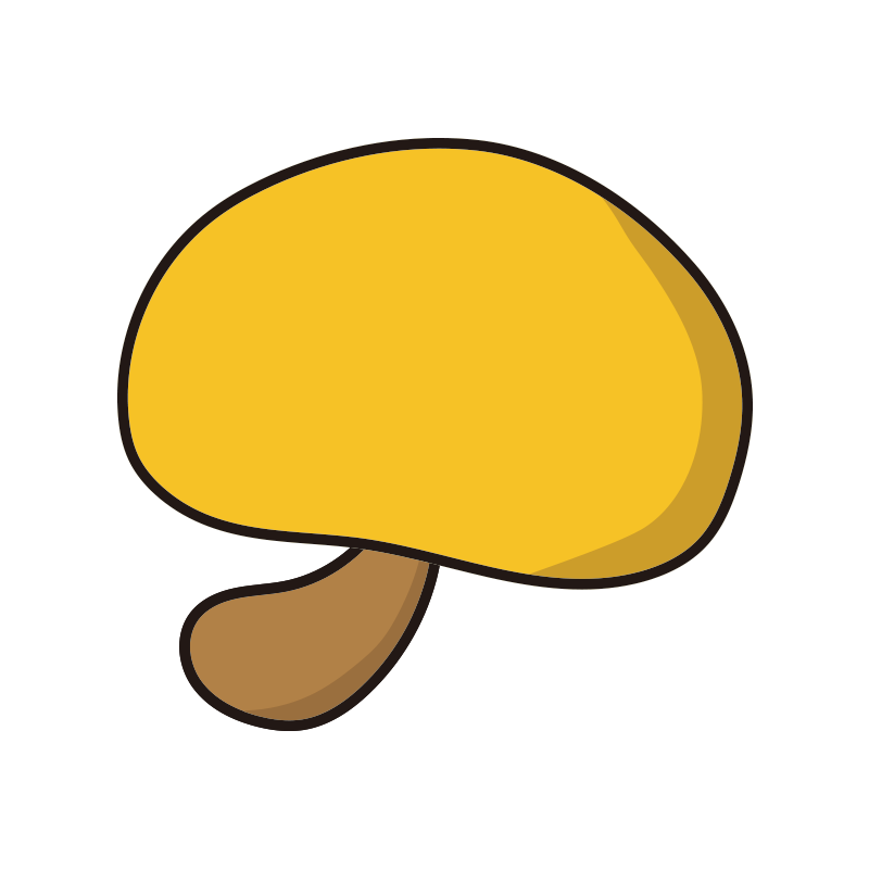 きのこ イラスト 手書き詳細 10位