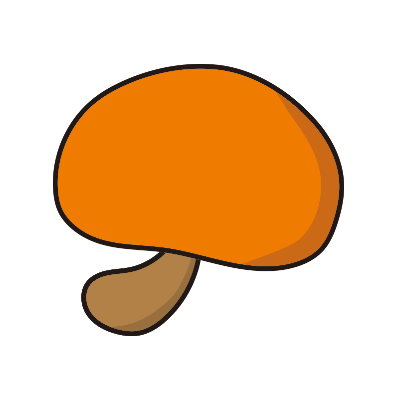 きのこ イラスト 手書き詳細 3位
