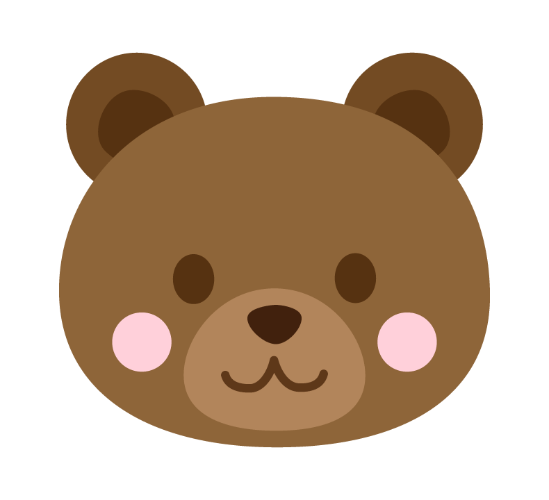 くま かわいい イラスト詳細 8位